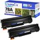 SuperInk CE278A P1606n Compatible Toner Cartridge Replacement for Hp 78A Black Toner Cartridge to use for Laser jet P1606dn P1606 M1536dnf P1560 P1566 Printer (Black, 2 Pack)