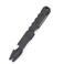 Titanium EDC Pry Bar Mini Pocket Pry Bar Crowbar EDC Tool Bottle Opener EDC Gear for Men with Pocket Clip (Black)