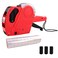 MX-5500 8 Digits Price Tag Gun with 5000 White Sticker Labels and 3 Extra Inker, Price Gun with Labels Kit, Label Maker Pricing Gun Kit, Numerical Tag Gun for Office, Grocery Store Marking (Red)