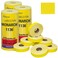 Perco Yellow Pricing Labels for Monarch 1136 Price Gun &acirc;&euro;&ldquo; 3 Sleeves, 24 Rolls Value Pack - 42,000 Price Marking Labels &acirc;&euro;&ldquo; with Ink Rolls Included