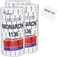 Perco Best by Labels for Monarch 1136 Price Gun - Buy 2 Sleeves Get 1 Free   24 Rolls, 42,000 Marking Labels - with Bonus Ink Rolls