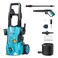 GREENER Electric Pressure Washer 3800 PSI, Adjustable Nozzle, 2.4GPM, High Pressure Washer with 50ft Outlet Hose, Power Washer Electric Powered with Soap Cannon for Car, House, Patio Cleaning
