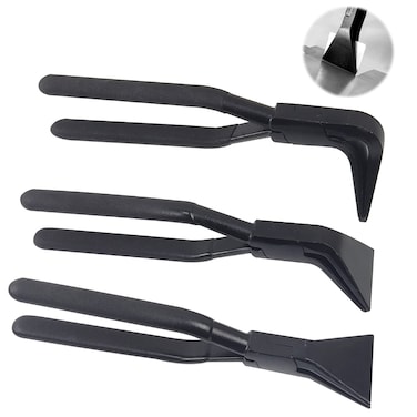 3 PCS Hand Seamers Sheet Metal Bender, Sheet Metal Bending Pliers Set, Carbon Steel Material Metal Bending Tool with Straight, 45&Acirc;&deg; &amp; 90&Acirc;&deg; Jaws, Sturdy and Durable Forging Pliers