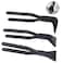 3 PCS Hand Seamers Sheet Metal Bender, Sheet Metal Bending Pliers Set, Carbon Steel Material Metal Bending Tool with Straight, 45&Acirc;&deg; &amp; 90&Acirc;&deg; Jaws, Sturdy and Durable Forging Pliers