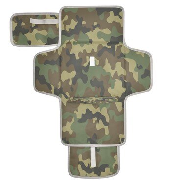 foixnub Camouflage Camo Military Army Baby Portable Changing Pads Newborn Diaper Changing Mat Reusable Diaper Changing Station for Baby Toddlers Girls Boys Shower Gifts