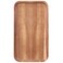 Medium Acacia Wood Serving Trays Long Charcuterie Boards Wood Snack Platter Rectangular Cookie Appetizer Plates Serving Cheese Board Rectangle Kitchen Dinner Platters for Food Dish Cake Dessert Tray