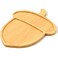 AWIZOM Christmas Tree Wooden Serving Tray Christmas Bamboo Platter Wooden Snack Cheese Charcuterie Board Christmas Tree Wood Dish Plate for Xmas Holiday Housewarming Present,14.96x11.14x0.59