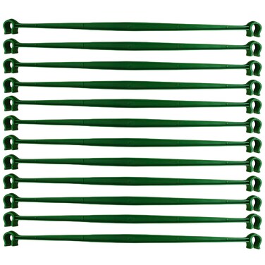 36PCS Plant Stake Arms for Tomato Cage&iuml;&frac14;&OElig;Expandable 11.8" Plant Supports Trellis Connector Clips for 11mm Garden Plants Stakes Stand Outdoor/Indoor