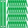 32 Pieces 15.74 Inches Tree Straps for Staking with Grommet Heavy Duty Tree and Plant Supports Stakes for Guying Staking Newly Planted Sapling Straight and Hurricane Protection (Green)