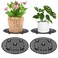 moonoom 4 Pieces Potted Plant Stand Holder, Large Planter Holder,Heavy Duty Indoor Outdoor Garden Patio Flower Pot Stands 12 Inch