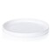 Phoenix Vine 14 Inch Plastic Plant Saucer Water Drip Tray, Heavy Sturdy Round Plant Drainage Tray for Indoors Outdoor, Matte White, 21-TY-14W-1