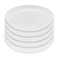 RooTrimmer 5 Pack Plant Saucer for Indoor Plants, 12 Inch Clear Plant Trays for Pots, Durable Plastic Flower Plant Pot Saucer, Heavy Duty Sturdy Plant Saucer Drip Trays for Pots