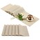 Leetaltree Beige Table Runner and Placemats Set of 7, Heat Resistant Non-Slip Place mats for Dining Table, Washable Durable PVC Vinyl Woven Table Runner Set
