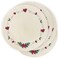 LaneVines Christmas Placemats Set of 4 Round Placemats Christmas, Embroidered Christmas Decorations Table Placemats, Holiday Placemats for Kitchen Dining Table Mats Table Decorations