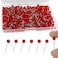 500 PCS 1/8 Inch Push Pins,Push Pins for Bulletin Board,Map Pins,Push Pins for Cork Board,Cork Board Pins,Map Push Pins,Map Tacks,Red Push Pins,Decorative Push Pins,Push Pin Map,Push Pins for Wall