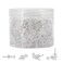 220-Pack Push Pins for Bulletin Board, Thumb Tacks with Clear Plastic Tip and Steel Tip, Portable and Durable Wall Tacks Suitable for Cork Board, Office and Daily Life