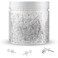 400Pcs Push Pins, Clear Thumb Tacks for Bulletin Board, Stick Pins Thumb Tacks for Cork Board Wall Hangings, Office Push Pins Steel Point and Clear Plastic Head