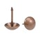 uxcell Upholstery Nails Tacks 11mm Head Dia Retro Round Thumb Push Pins Copper Tone for Furniture Sofa Headboards,60 Pcs