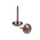 uxcell Upholstery Nails Tacks 9mm Head Dia Retro Round Thumb Push Pins Copper Tone for Furniture Sofa Headboards, 120 Pcs