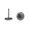 uxcell Upholstery Nails Tacks 7/16-Inch Head Dia Retro Round Thumb Push Pins Black for Furniture Sofa Headboards, 40 Pcs