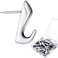 Hotop 15 Pieces 20 Lbs Pin Hooks Push Pin Hangers Metal Push Pin Hooks Picture Hanging Nails for Home Office Wooden or Fabric Wall(Silver,15 Pieces)