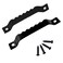 Aifeier ET 20 Pack Sawtooth Picture Hangers, Black Steel Picture Frame Hangers with Screws for Hanging Picture Frame Canvas Artwork Clock Paintings (2.13 inch / 54mm)