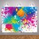 MTMETY 9x6Ft Colorful Splatter Background Abstract Background Paint Splash Backdrop Video Studio Photograph Photo Booth Props Backdrop ME594