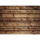 Peryiter Wood Backdrop Wood Wall Background Wooden Rustic Backdrop Durable Polyester Fabric Photography Backdrop Supplies for Party, Wedding Baby Photoshoot (Brown,10 x 8ft)
