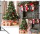 DULUDA 10X8FT Christmas Theme Seamless Backdrop Fireplace Xmas Tree Customized Photography Background Studio Prop WXL41E