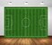 BELECO 7x5ft Fabric Green Soccer Field Backdrop Sports Stadium Green Grass Lawn Football Background Sports Game Boys Birthday Party Decorations Children Adult Portrait Photo Studio Props