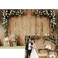 DASHAN 10x8ft Polyester Wedding Backdrop Rustic Floral Flower Wood Wall Backdrop Bridal Shower Reception Ceremony Photography Background Wedding Proposal Party Kids Birthday Party YouTube Photo Prop