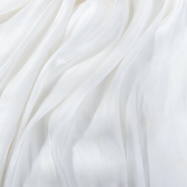 Yiemoge Bright Shiny Satin Photography Background Fabric, Textured Pleated Cloth Backdrops for Goods, Crafts, Jewelry, Cosmetics, Food Photoshoot and Flat Lay (3.3&Atilde;&mdash;2.3ft/100&Atilde;&mdash;70cm, White)