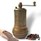 Pepper Grinder - Manual Spice Grinder - Herb Grinder - Pepper Grinder Mill - Pepper Mill - Spice Grinder - Coffee Bean Grinder (Aged Yellow)