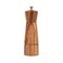 DeroTeno Pepper Grinder, Pepper Mill with Adjustable Stainless Steel, Acacia Wood, 16.5 cm Height, Bottom Dia: 5 cm, Upper Dia: 4.5 cm (Tray is NOT Included)