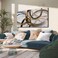 SOUGUAN Canvas Wall Art - Black and White Artwork - Abstract Graffiti Painting - Wall Art for Living Room Bedroom Kitchen Home Wall Decorations 20x40 Inch