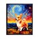 Bestbuddy Pet 11X14 Unframed Starry Night Van Gogh Inspired Corgi Dog Pet Family Animal Friend Peace Oil Painting Art Print Poster Wall Decor AP132