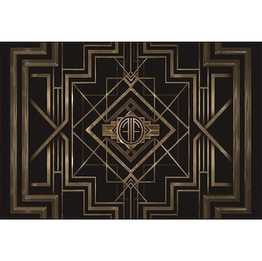 Leyiyi 8x6ft Great Black and Gold Birthday Photography Backdrop Adults Children Party Black and Gold Golden Banner Photo Studio Booth Background Newborn Baby Shower Decoration