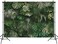 Vinyl 9x6ft Green Tropical Palm Leaves Picture Photography Backdrop Jungle Safari Plants Photo Background for Hawaiian Luau Party Decor Banner Birthday Baby Shower Supplies