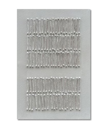 Limiyer Art Hand-Painted White Minimalist Art Oil Painting Modern Abstract Texture Art Oil Painting on Canvas 45x30 inches