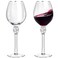 Patelai 2 Pieces Rhinestone Red Wine Christmas Gift Clear Glass with Rim Tulip Shaped Diamond Wine Glasses Long Stem Glassware for Wedding, Parties, Anniversary(Silver)