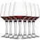 Wine Glasses Set of 8, 12oz, Lead-free, Clear, Durable Glassware