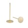 uxcell Upholstery Nails Tacks 18mmx50mm Flat Head Furniture Nails Gold Tone for Furniture Sofa Headboards, 20 Pcs