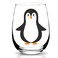 KFK Penguin Gifts,Penguin Gifts for Women,Birthday,Christmas Day Gift for Penguin Lovers, Women, Men,Funny Cute Penguin Themed Gifts 15oz Wine Glass