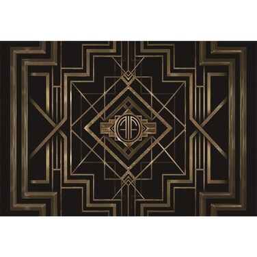 Leyiyi 10x7ft Great Black and Gold Birthday Photography Backdrop Adults Children Party Black and Gold Golden Banner Photo Studio Booth Background Newborn Baby Shower Decoration
