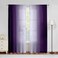 XFLINGBAO Purple Curtains 84 Inch Length for Living Room 2 Panel Set Purple and Grey White Window Treatment Curtains Lavender Ombre Gradient Light Filtering Curtains Modern Abstract Drapes