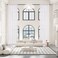 Sanceor Extra Long Natural Sheer Curtain,18ft Length,Elegant Voile Rod Pocket Curtain Panel for 2 Story House,High Ceiling,Living Room (1 Panel,52 x 216 Inch,White)