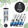 Blue Hydrangea Wind Chimes for Outside,Memorial Wind Chimes for Loss of Loved One Mother Father,Memorial Gifts,Sympathy Gift Baskets &amp; Bereavement Gift idea,Wind Chime in Memory of a Loved One Mom