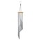 Wind Chimes for Outside with 12 Aluminum Tubes Wind Bells, 23 Inches Melody Windchimes Outdoors for Farmhouse Garden Patio Home Decor (Silver)