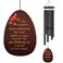Memorial Wind Chimes for Outside,Cardinal Wind Chimes Sympathy Wind Chime for Loss of Loved One,Like Mother &amp; Father,Cardinal Gifts &amp; Sympathy Gift for Bereavement,Condolence,Funeral