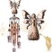 JUNQIU Angel Wind Chimes, Angel Gifts for Women Mom, Angel Decor for Outdoor Room Garden Yard Patio, Religious Wind Chimes